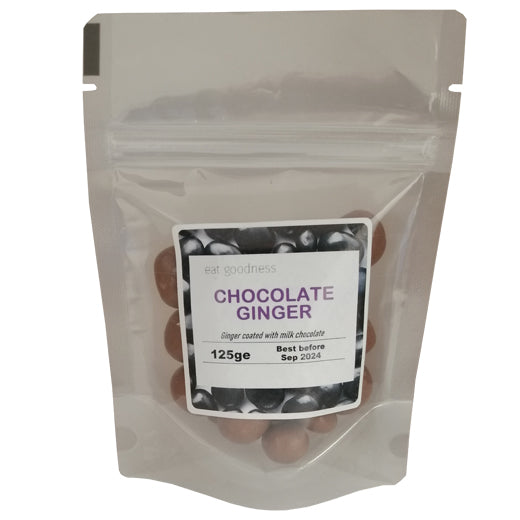 Eat Goodness Milk Chocolate Ginger - 125GR