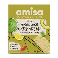 Amisa Organic Protein Lentil Crispbread - GF (17345)
