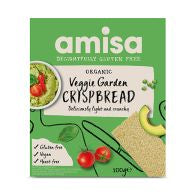 Amisa Organic Veggie Garden Crispbread - GF (14146)