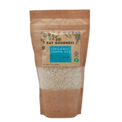Eat Goodness Organic Jasmine Rice - 450GR 