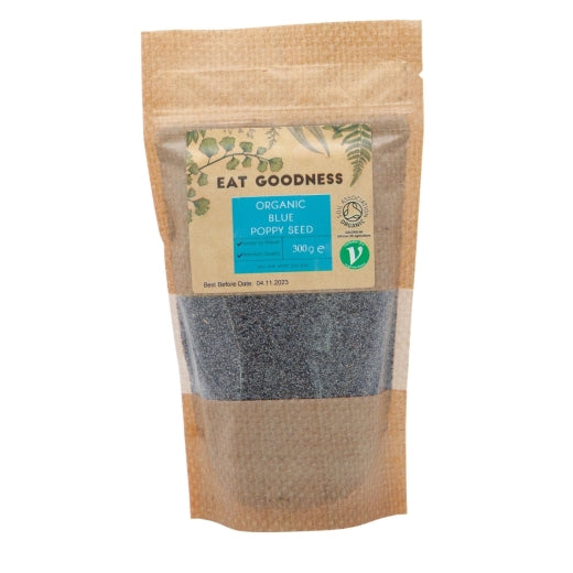 Eat Goodness Organic Blue Poppy Seeds - 300GR 