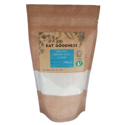 Eat Goodness Organic Brown Rice Flour - 300GR