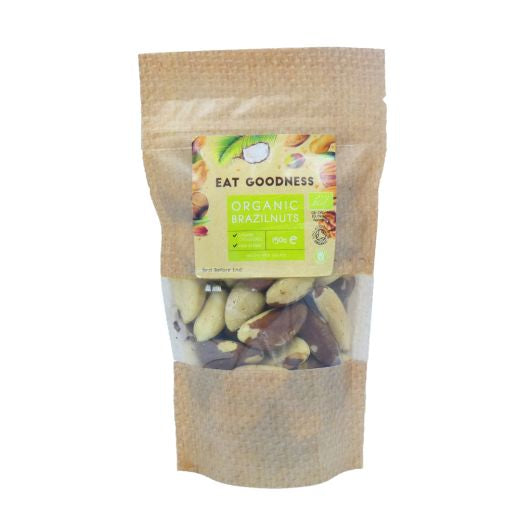 Eat Goodness Organic Brazil Nuts - 150GR