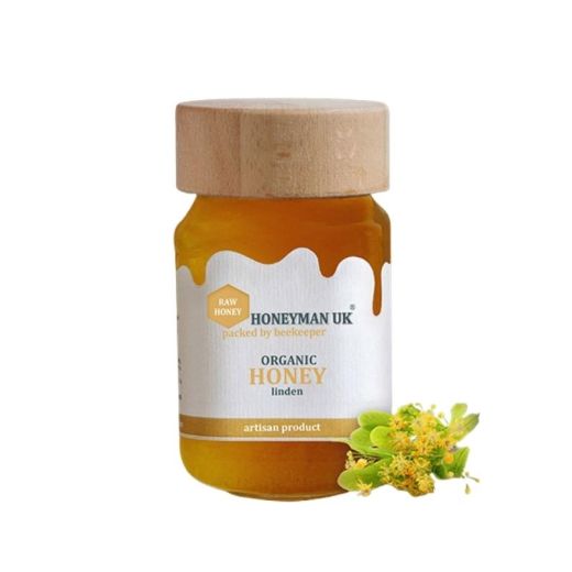Honeyman Organic Linden Honey - 250Gr