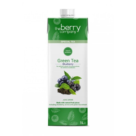 The Berry Company Blueberry Juice With Green Tea - 1Lt