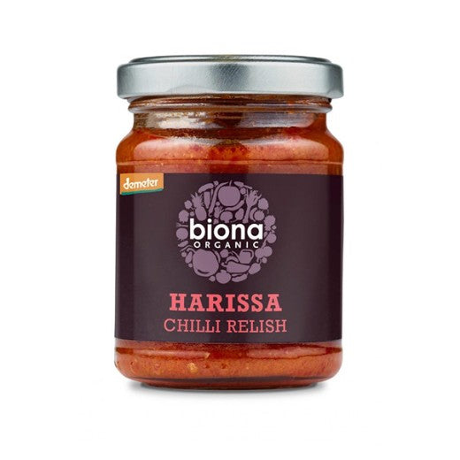 Biona Organic Harissa Relish - 125Gr