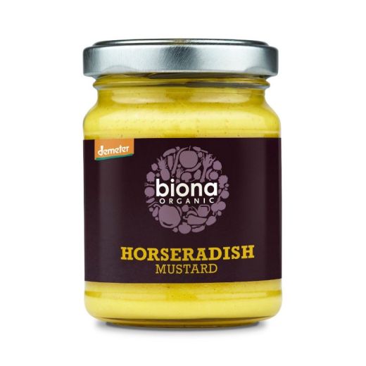 Biona Horseradish Mustard Organic - 125Gr