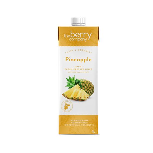 The Berry Company Pineapple Juice - 1lt