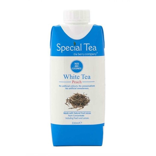 The Berry Company Low Sugar White Tea & With Peach With Lemon- 330Ml