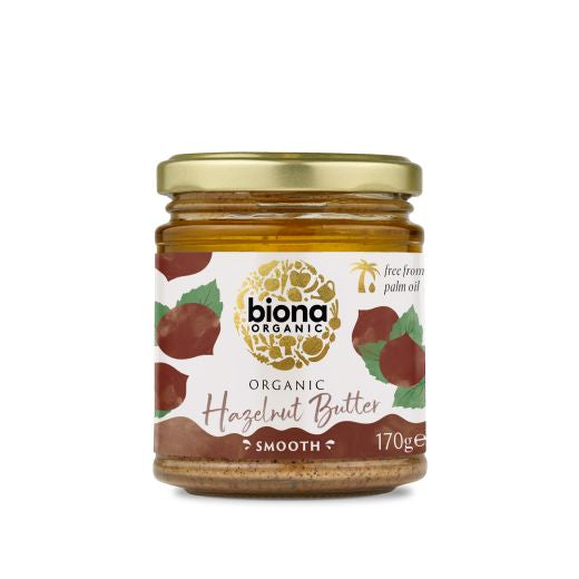 Biona Organic Hazelnut Butter - 170Gr