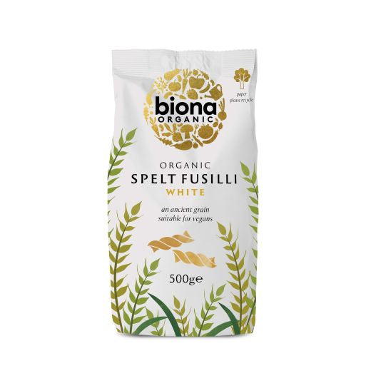 Biona Organic SpeLt Pasta Fusilli White - 500Gr