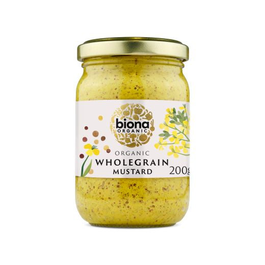 Biona WholeGrain Mustard Organic - 200Gr