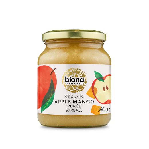 Biona Organic Apple Mango Puree - 360Gr