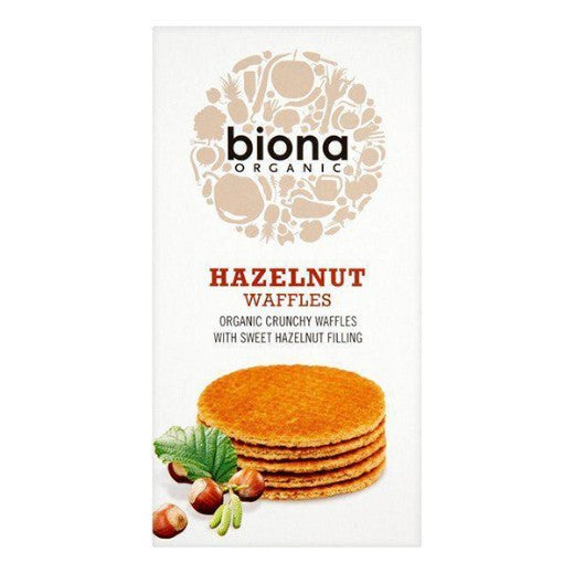 Biona Hazelnut Waffles - 175Gr
