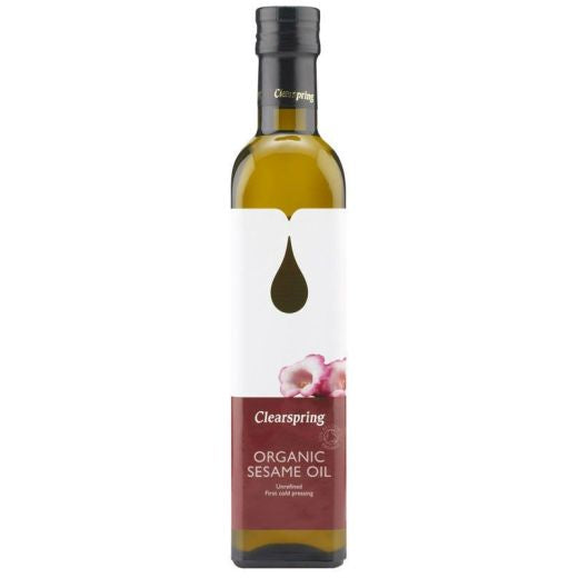 Clearspring Organicanic Toasted Sesame Oil - 250Ml 