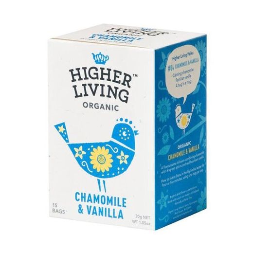 Higher Living Org Camomile Vanilla