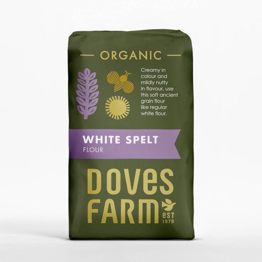 Doves Farm Organic White Spelt Flour  - 1Kg