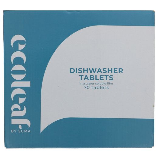 Ecoleaf Dishwasher Tablets All-In-One Citrus Scented - 70 TABLETS