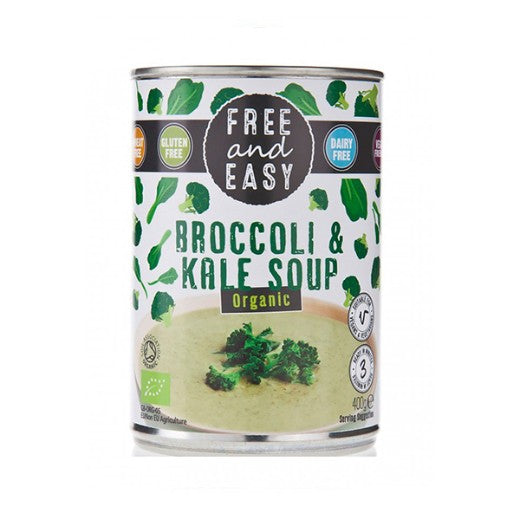 Free & Easy Broccoli & Kale Soup- 400Gr