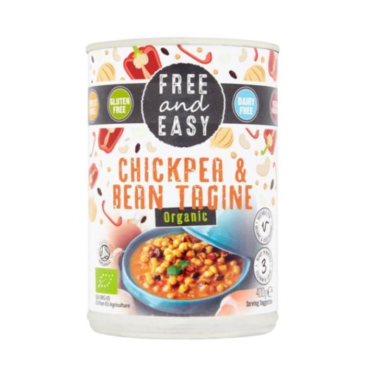 Free & Easy Chickpea & Bean Tagine - 400Gr