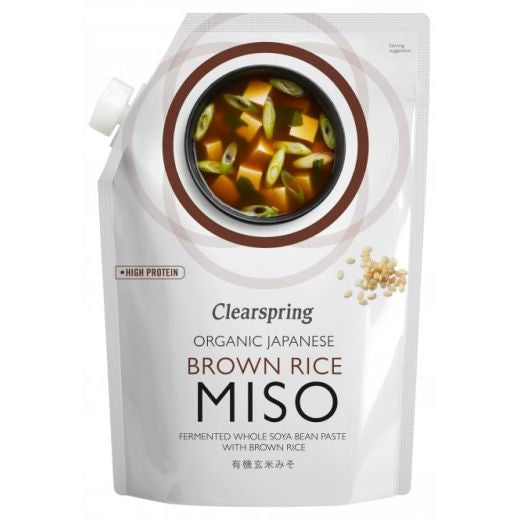 Clearspring Organic Brown Rice Miso With Sea Veg - (4X15Gr)