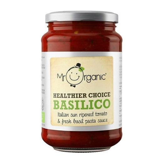Mr Organic Basilico Pasta Sauce - 350Gr