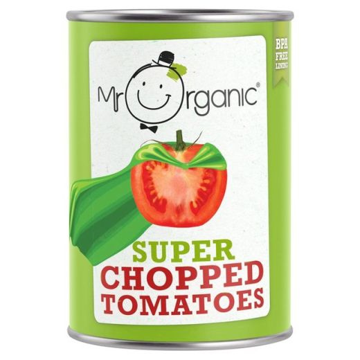 Mr Organic Chopped Tomato - 400Gr