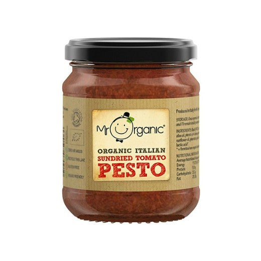 Mr Organic Sundried Tomato Pesto - 130Gr