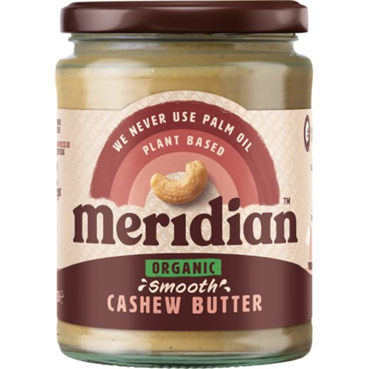 Meridian Organic Smooth Cashew Butter 100%- 170Gr