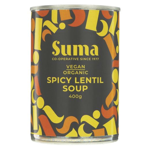 Suma Organic Spicy Lentil Soup - 400GR