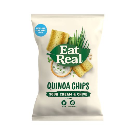 Eat Real Quinoa Sour Cream & Chive- 80Gr