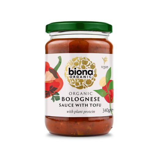 Biona Tofu Bolognese Pasta Sauce Vegan Organic - 340Gr