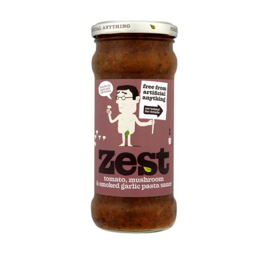 Zest Mushroom & Smoked Garlic Sauce - 340Gr