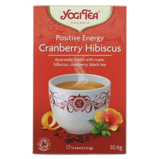 Yogi Tea Organic Positive Energy Cranberry - 17 Bags