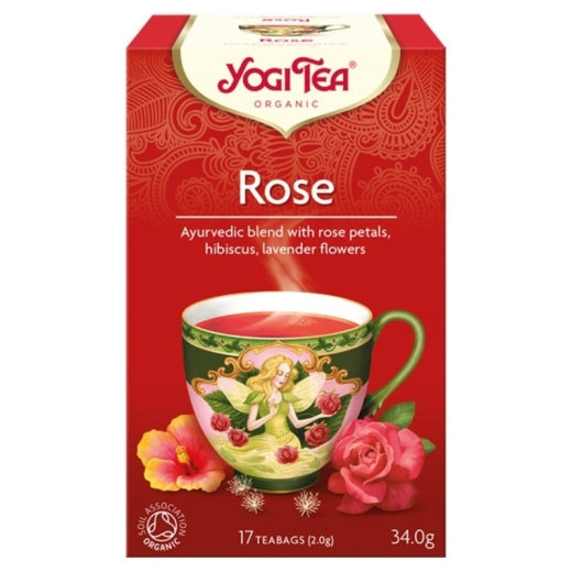 Yogi Tea Organic Rose - 17 Bags