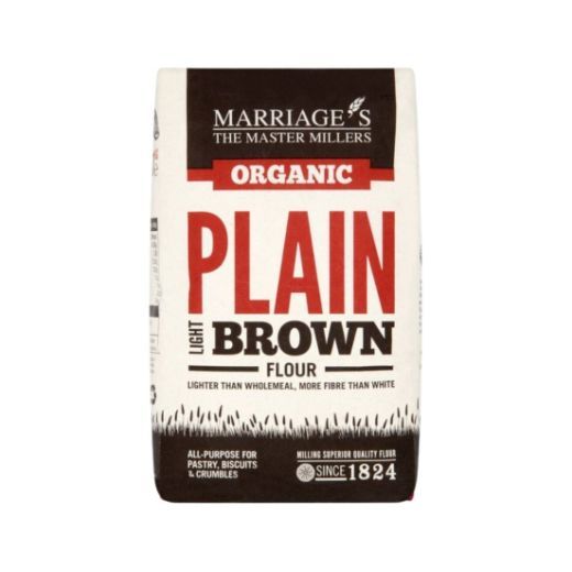 Marriage's Organic Plain Brown Flour - 1KG