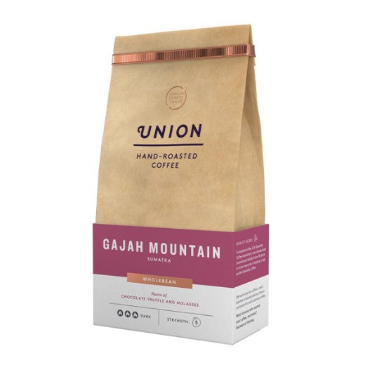 Union Coffee Gajah Mountain Sumatra Wholebean- 200Gr