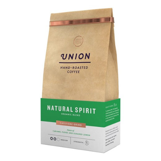 Union Coffee Organic Natural Spirit Cafetiere- 200Gr