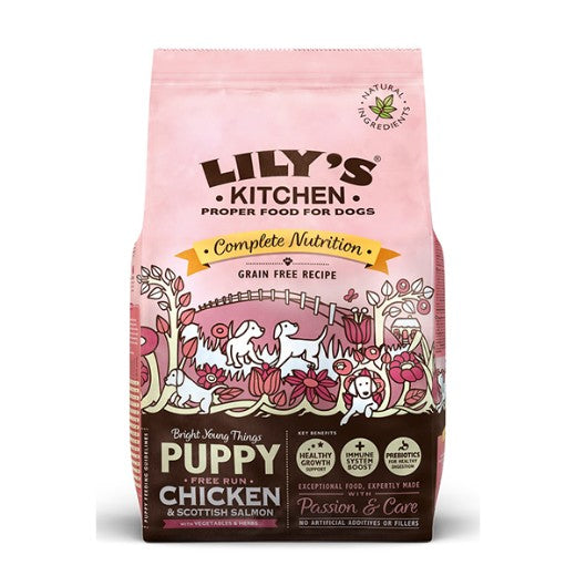 Lily's Kitchen Puppy ChickenSalmon For Dogs - 1KG