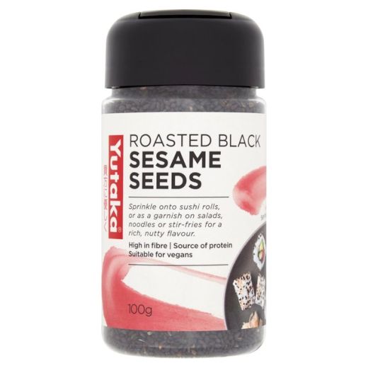 Yutaka Roasted Black Sesame Seeds - 100Gr