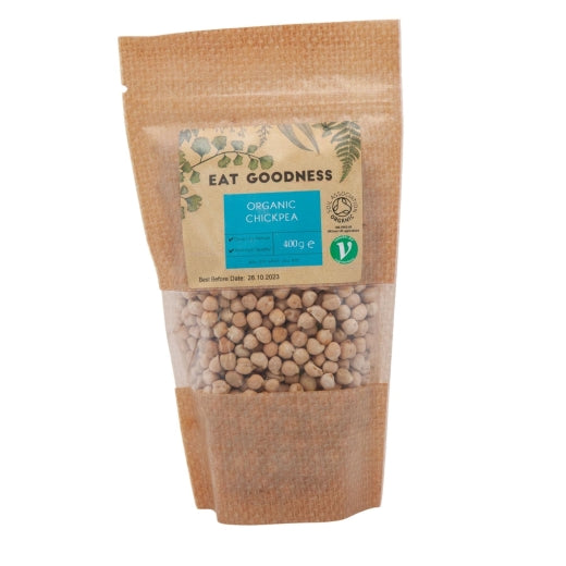 Eat Goodness Organic Chickpeas - 400GR