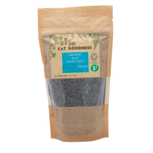 Eat Goodness Organic Blue Poppy Seeds - 300GR