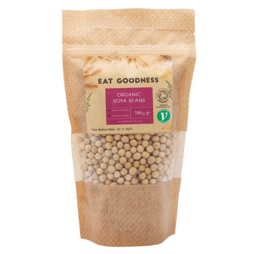 Eat Goodness Organic Soya Beans - 350GR