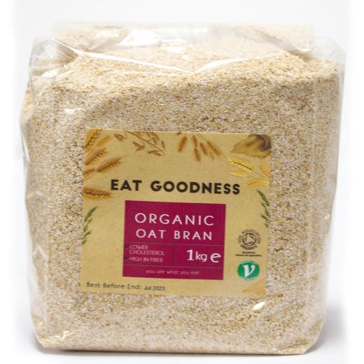 Eat Goodness Organic Oatbran - 1KG