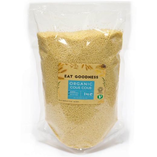 Eat Goodness Organic Couscous - 1KG