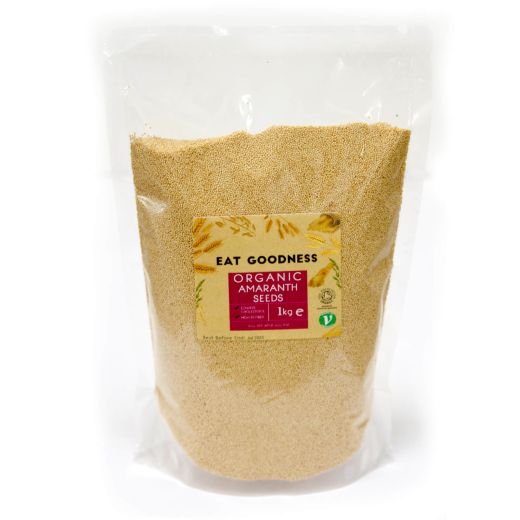 Eat Goodness Organic Amaranth Grains - 1KG