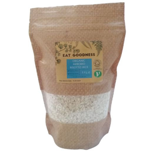 Eat Goodness Organic Risotto Rice - 1KG