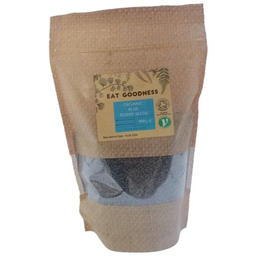 Eat Goodness Organic Blue Poppy Seeds - 800GR