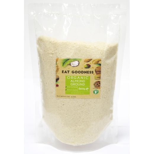 Eat Goodness Organic Almond Ground - 600GR