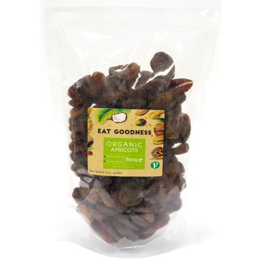 Eat Goodness Organic Apricots - 800GR